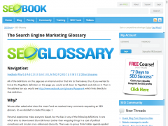 Search Engine Marketing Glossary